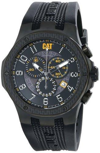 Caterpillar Mens Carbon Chrono Analog Watch