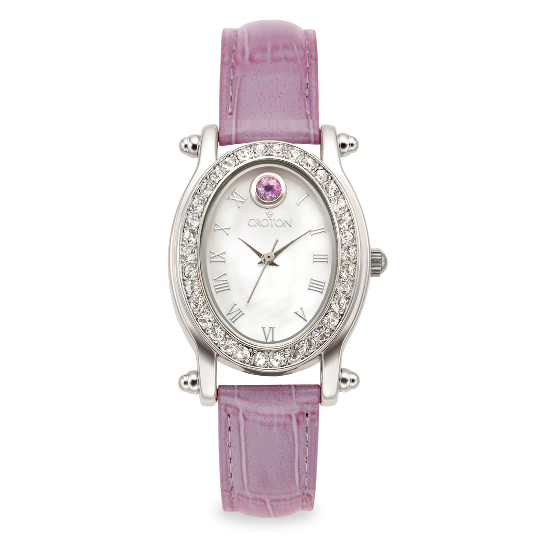 Croton Womens Stainless steel June Birthstone Watch