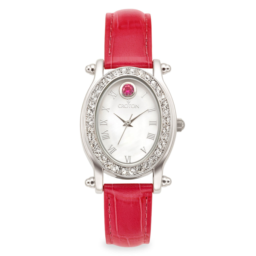 Croton Womens Stainless steel JulyyBirthstone Watch