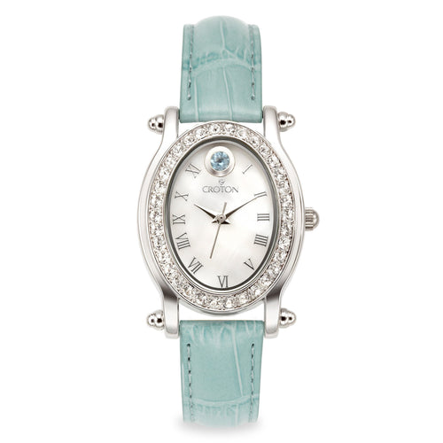 Croton Womens Stainless steel December Birthstone Watch