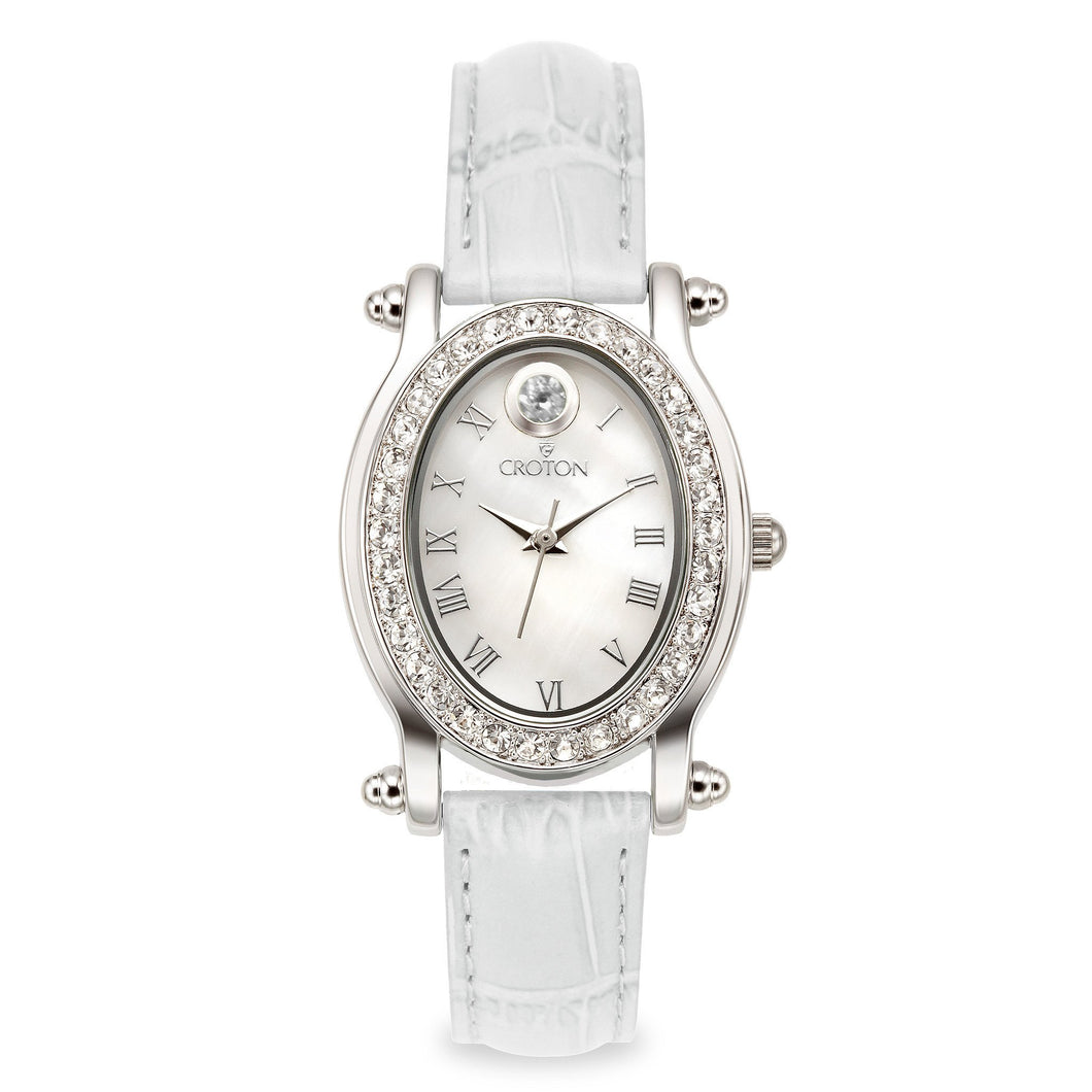 Croton Womens Stainless steel April Birthstone Watch