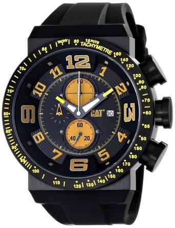 Caterpillar Mens DT 50 Analog Display Quartz Black Watch