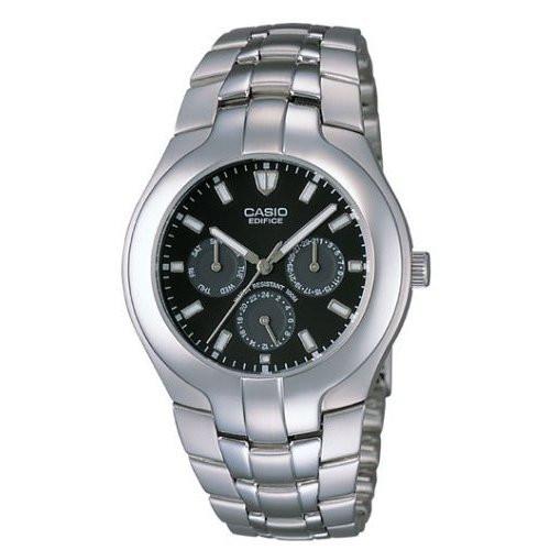 Casio Men's Multifunction Analog Stainless Steel Watch