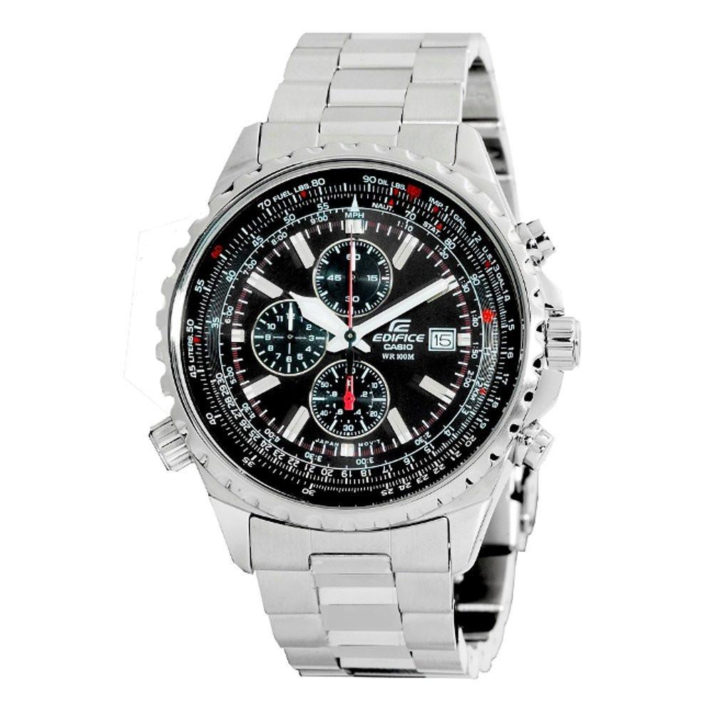 Casio Men's EF527D-1AV Edifice Stainless Steel Multi-Function Watch