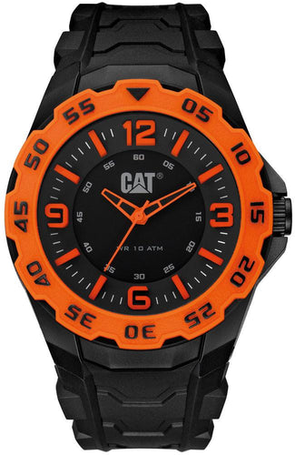 Caterpillar Mens Motion Black Sport Watch