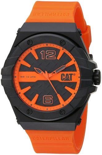 CAT WATCHES Men's LC11124134 Spirit Analog Display Quartz Orange Watch