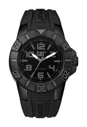 CATERPILLAR Bondi Black Rubber Strap Watch