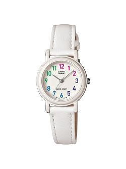 Casio Womens White Analog Watch