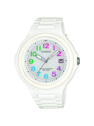 Casio Womens Solar Powered 3-Hand Analog Date Display Watch