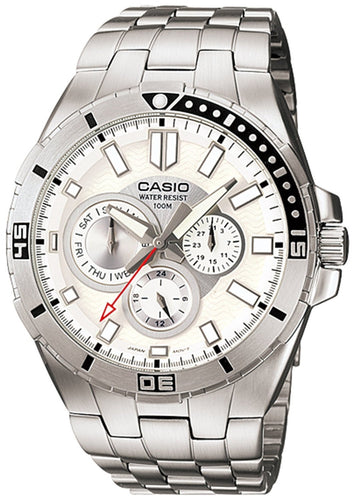 Casio Mens Stainless Steel Dive Watch