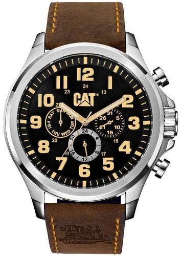 Caterpillar Mens Operator Black Sport Watch