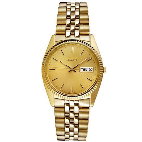 Seiko Mens Goldtone Bracelet Watch