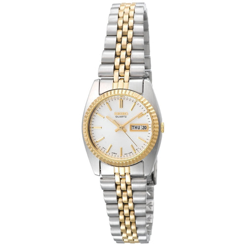 Seiko Womens Two Tone Bracelet Dress Watch