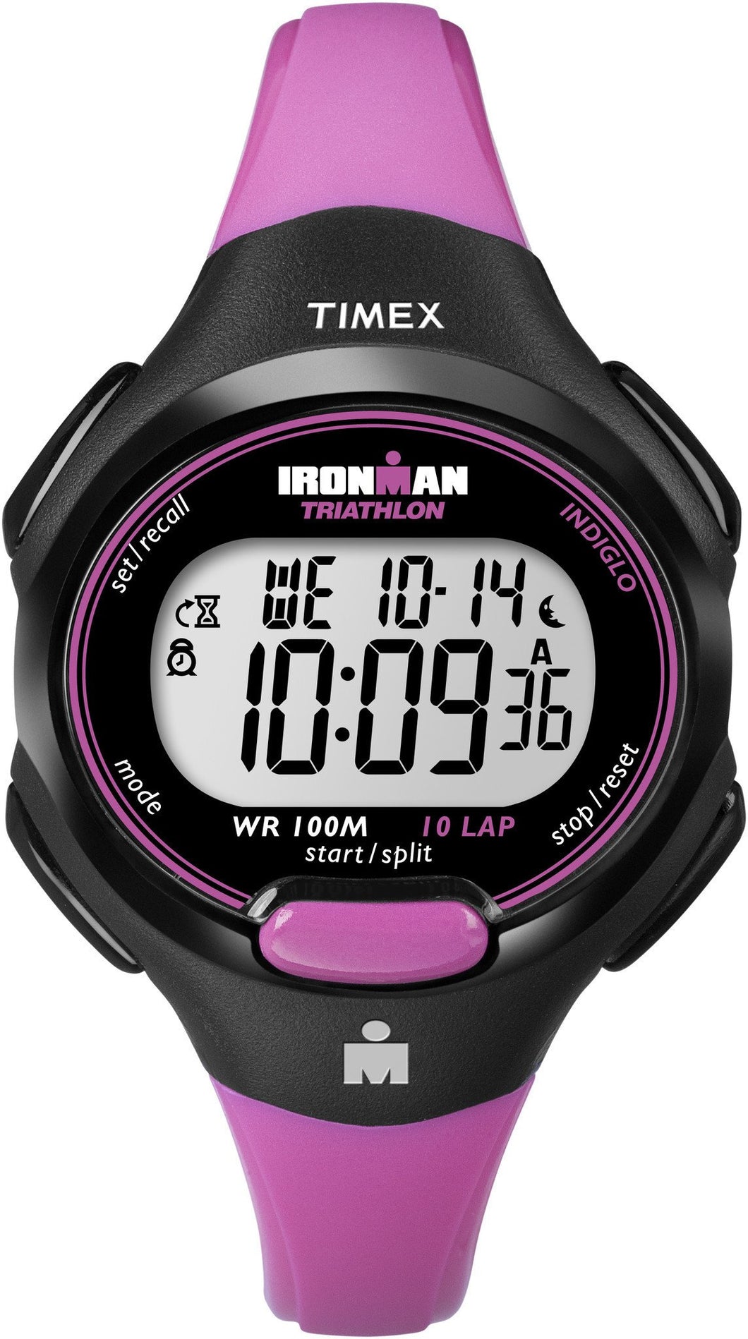 Timex Womens Ironman Digital Pink Sport Watch