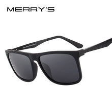 Load image into Gallery viewer, MERRY&#39;S DESIGN Men Polarized Square Sunglasses Fashion Male Eyewear Aviation Aluminum Legs 100% UV Protection S&#39;8250