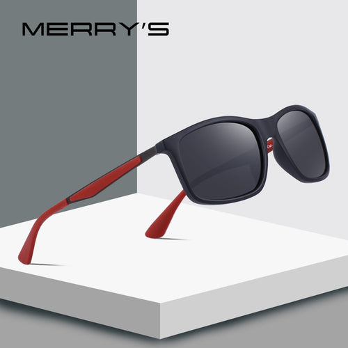 MERRY'S DESIGN Men Classic Polarized Sunglasses TR90 Legs Outdoor Sports Ultra-light Series 100% UV Protection S'8161