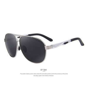 MERRY'S Men Classic Brand Sunglasses HD Polarized Aluminum Sun glasses EMI Defending Coating Lens Driving Shades S'8611