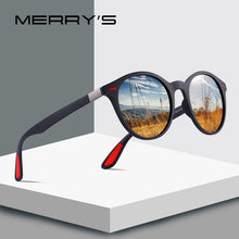 Load image into Gallery viewer, MERRY&#39;S DESIGN Men Women Classic Retro Rivet Polarized Sunglasses TR90 Legs Lighter Design Oval Frame UV400 Protection S&#39;8126