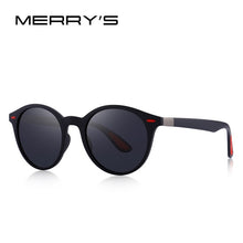 Load image into Gallery viewer, MERRY&#39;S DESIGN Men Women Classic Retro Rivet Polarized Sunglasses TR90 Legs Lighter Design Oval Frame UV400 Protection S&#39;8126