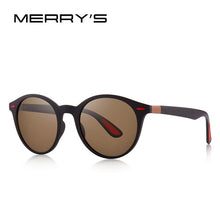 Load image into Gallery viewer, MERRY&#39;S DESIGN Men Women Classic Retro Rivet Polarized Sunglasses TR90 Legs Lighter Design Oval Frame UV400 Protection S&#39;8126