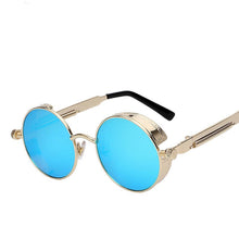 Load image into Gallery viewer, Round Metal Sunglasses Steampunk Men Women Fashion Glasses Brand